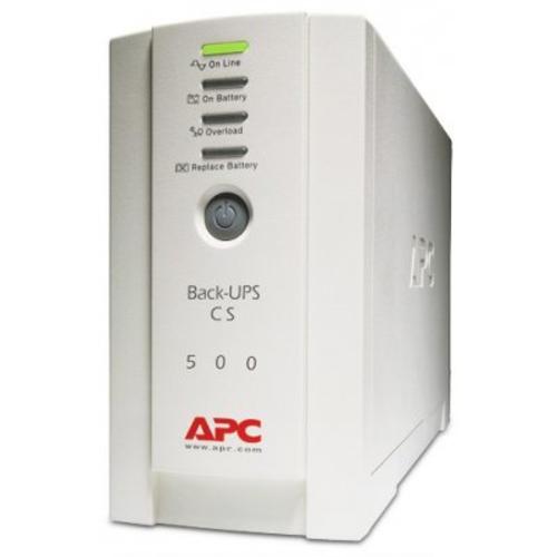 BK500EI  ИБП APC Back-UPS CS, OffLine, 500VA / 300W, Tower, IEC, USB