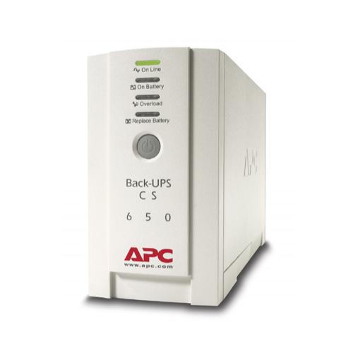 BK650EI  ИБП APC Back-UPS CS, OffLine, 650VA / 400W, Tower, IEC, Serial+USB