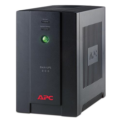 BX800CI-RS  ИБП APC Back-UPS BX, Line-Interactive, 800VA / 480W, Tower, Schuko, USB