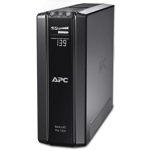 BR1500GI  ИБП APC Back-UPS Pro, Line-Interactive, 1500VA / 865W, Tower, IEC, LCD, Serial+USB, подкл. доп. батарей