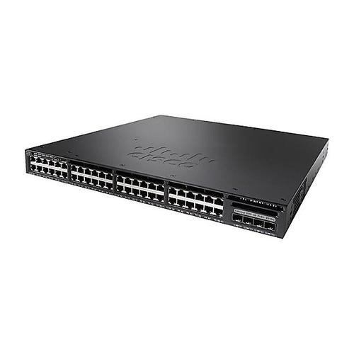 WS-C3650-48PQ-S Коммутатор Cisco Catalyst 3650 48 Port PoE 4x10G Uplink IP Base