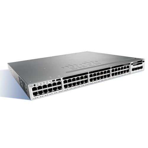 WS-C3850-48PW-S Коммутатор Cisco Catalyst 3850 48 Port Full PoE w/ 5 AP license IP Base