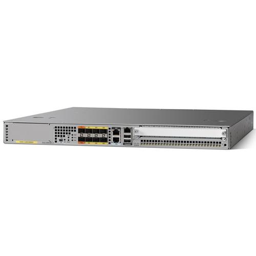 ASR1001-X Шасси Cisco ASR1001-X Chassis, 6 built-in GE, Dual P/S, 8GB DRAM
