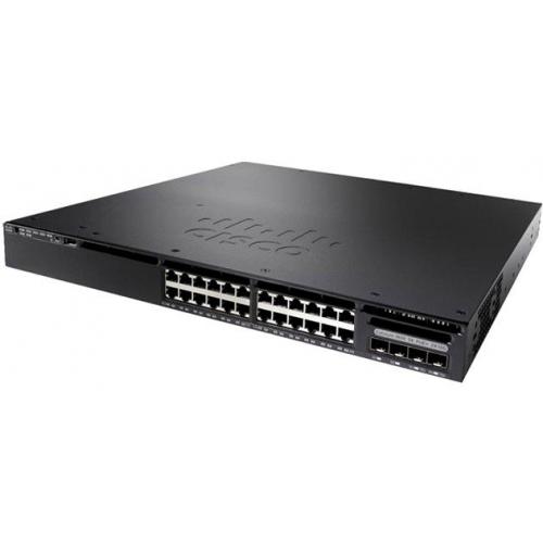 WS-C3650-24PS-L Коммутатор Cisco Catalyst 3650 24 Port PoE 4x1G Uplink LAN Base