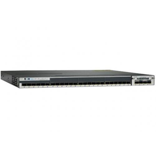 WS-C3850-24XS-E Коммутатор Cisco Catalyst 3850 24 Port 10G Fiber Switch IP Services