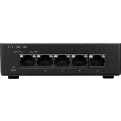 SG110D-05-EU Коммутатор 5-портовый SG110D-05 5-Port Gigabit Desktop Switch