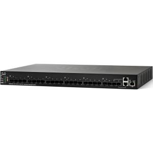 SG550XG-24F-K9-EU Коммутатор 24-портовый Cisco SG550XG-24F 24-Port 10G SFP+ Stackable Managed Switch