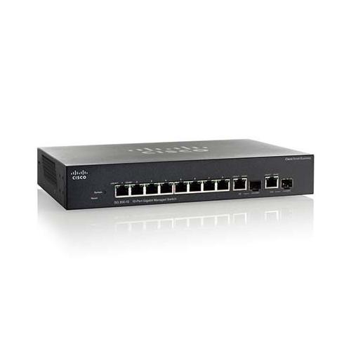 SG350-10MP-K9-EU Коммутатор Cisco SG350-10MP 10-port Gigabit POE Managed Switch