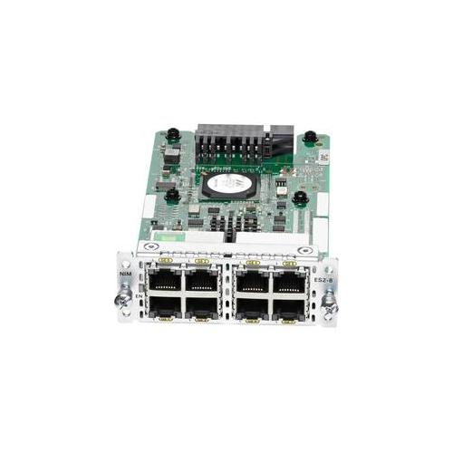 NIM-ES2-8-P= Модуль 8-port POE/POE+ Layer 2 GE Switch Network Interface Module