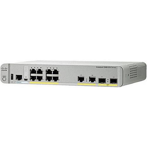 WS-C3560CX-8PT-S Коммутатор Cisco Catalyst 3560-CX PD PSE 8 Port PoE, 1G Uplinks IP Base