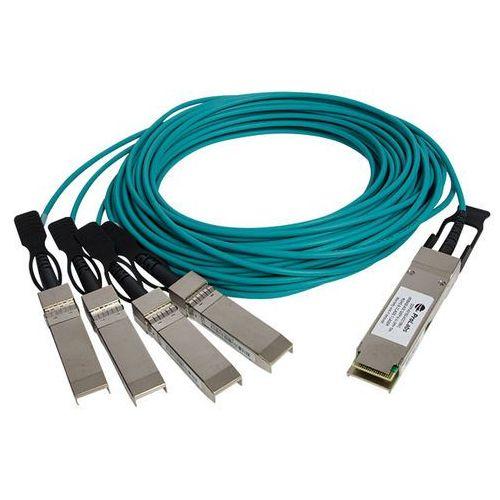 QSFP-4X10G-AOC2M= Кабель 40GBASE Active Optical QSFP to 4SFP breakout Cable, 2m
