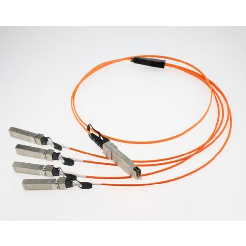 QSFP-4X10G-AOC3M= Кабель 40GBASE Active Optical QSFP to 4SFP breakout Cable