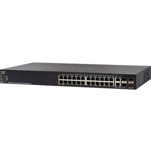 SG550X-24MP-K9-EU Коммутатор Cisco SG550X-24MP 24-port Gigabit PoE Stackable Switch