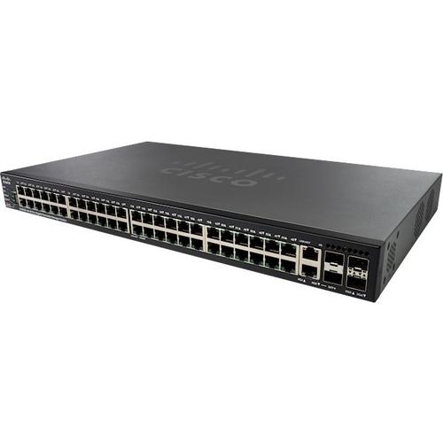SG550X-48P-K9-EU Коммутатор Cisco SG550X-48P 48-port Gigabit PoE Stackable Switch