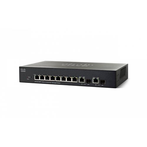 SF352-08MP-K9-EU Коммутатор Cisco SF352-08MP 8-port 10/100 Max-POE Managed Switch