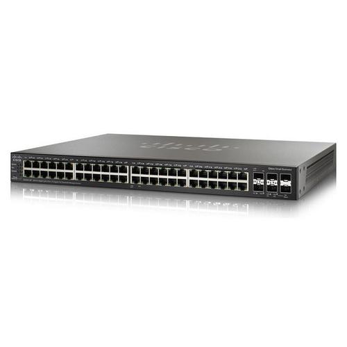 SG350X-48-K9-EU Коммутатор Cisco SG350X-48 48-port Gigabit Stackable Switch