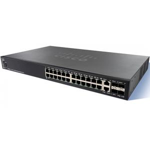 SF550X-24P-K9-EU Коммутатор Cisco SF550X-24P 24-port 10/100 PoE Stackable Switch