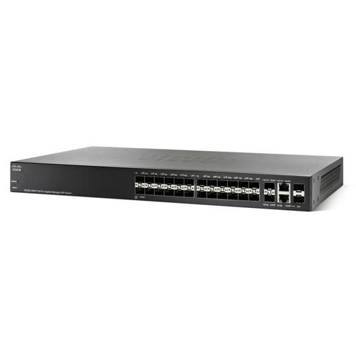 SG350-28SFP-K9-EU Коммутатор Cisco SG350-28SFP 28-port Gigabit Managed SFP Switch