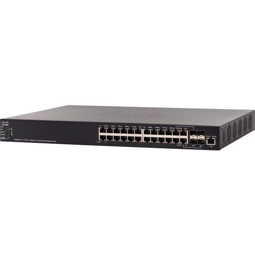 SX550X-24-K9-EU Коммутатор Cisco SX550X-24 24-Port 10GBase-T Stackable Managed Switch